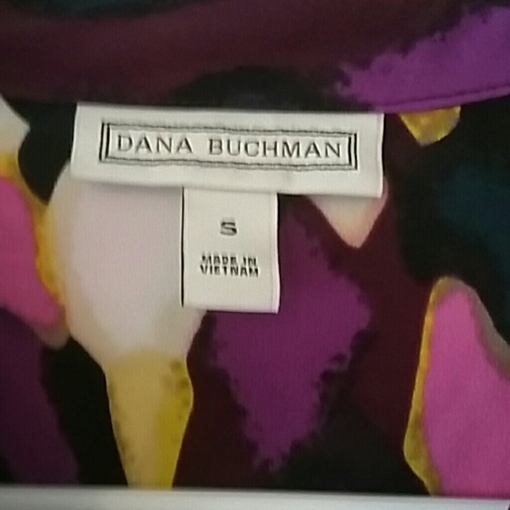 4/20 Dana  Buchman  Blouse - Picture 2 of 3